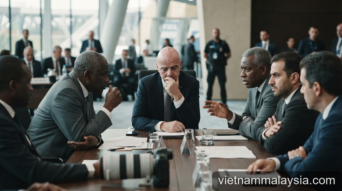 FIFA chao đảo: Các liên đoàn châu lục cân nhắc bỏ phiếu tín nhiệm Chủ tịch Infantino